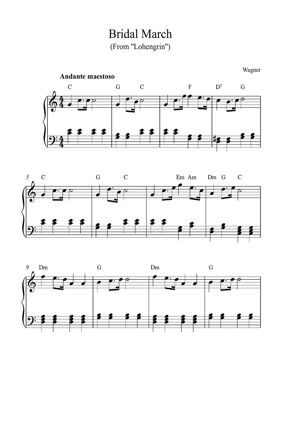 Bridal March (from 
