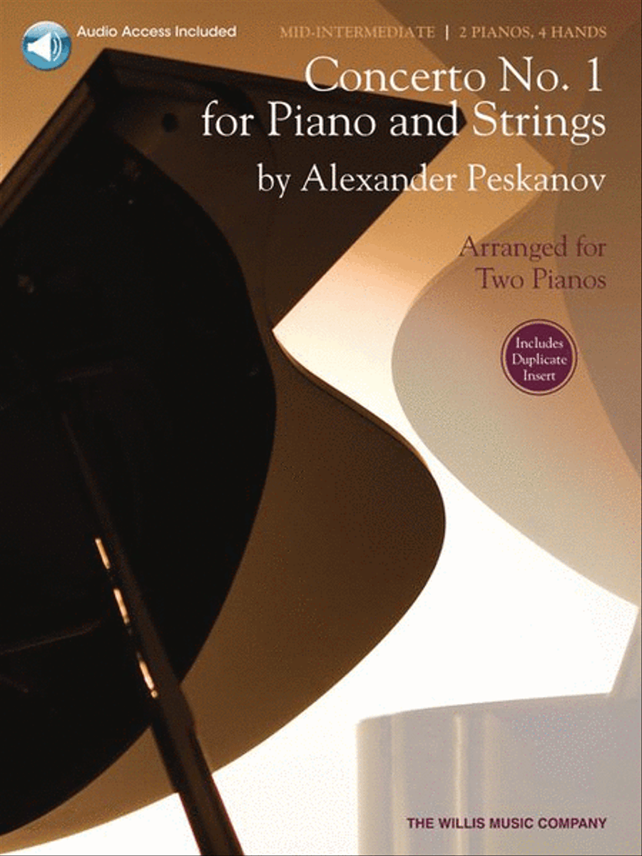 Concerto No. 1 for Piano and Strings Piano scores gallery preview page 2
