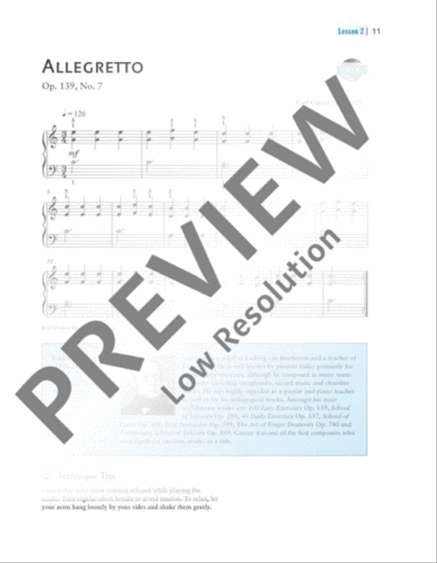 The Classical Piano Method Piano Method scores gallery preview page 12