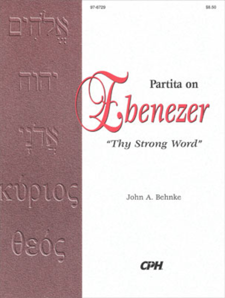 Partita on Ebenezer / Thy Strong Word image number null
