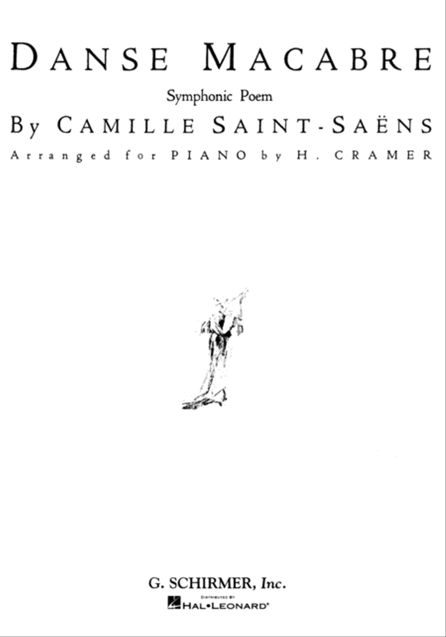 Danse Macabre Piano Solo scores gallery preview page 1