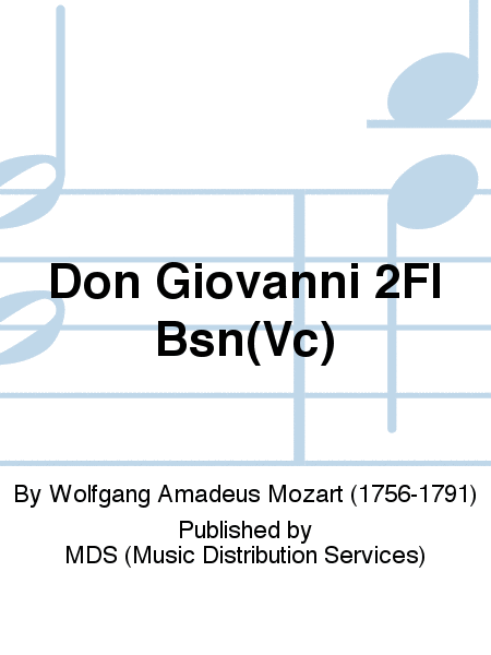 Don Giovanni 2Fl Bsn(Vc)