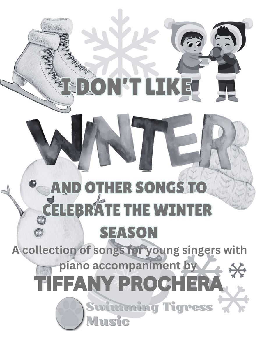 I Don't LIke Winter and Other Songs to Celebrate the Winter Season Voice scores gallery preview page 2