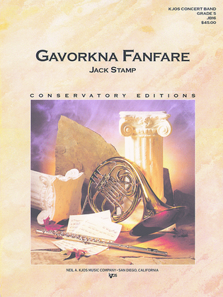 Book cover for Gavorkna Fanfare