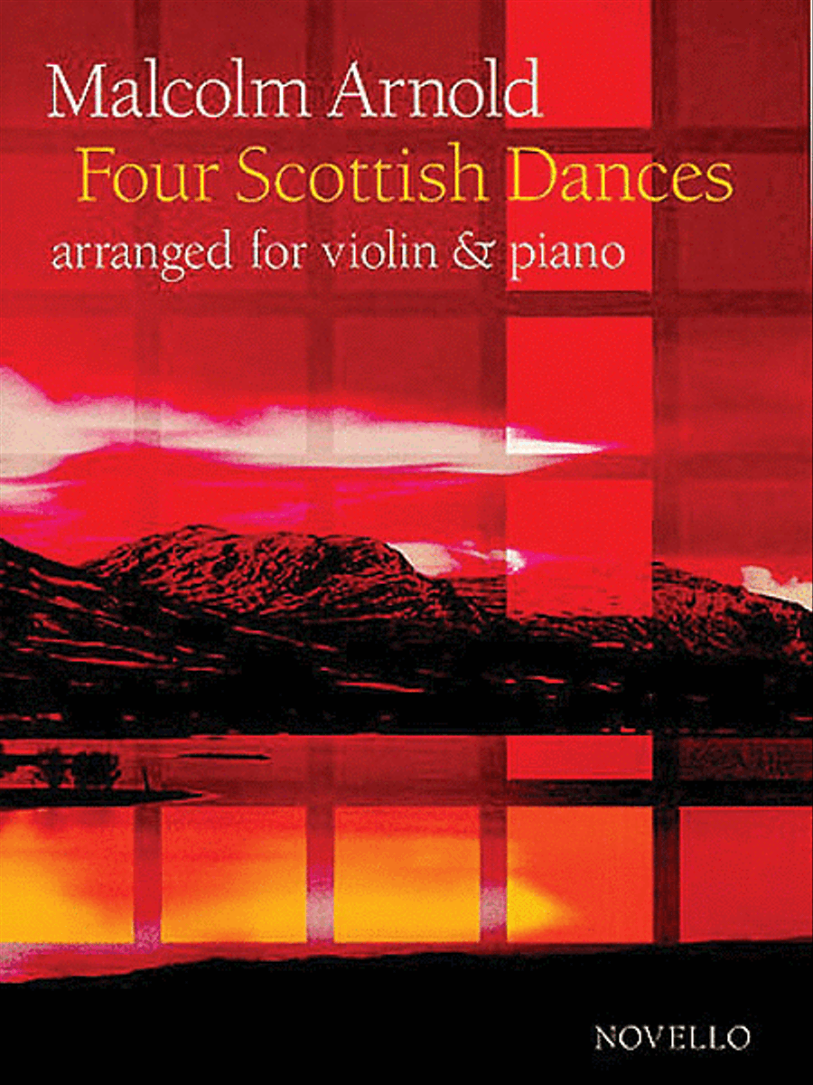 4 Scottish Dances Op. 59 Violin Solo scores gallery preview page 1