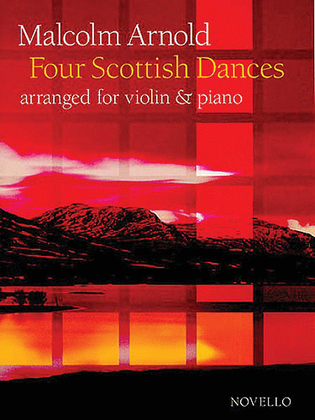 Book cover for 4 Scottish Dances Op. 59