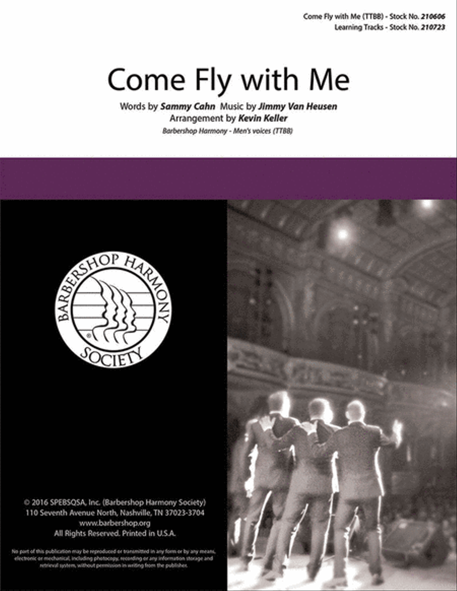 Come Fly with Me TTBB scores gallery preview page 1