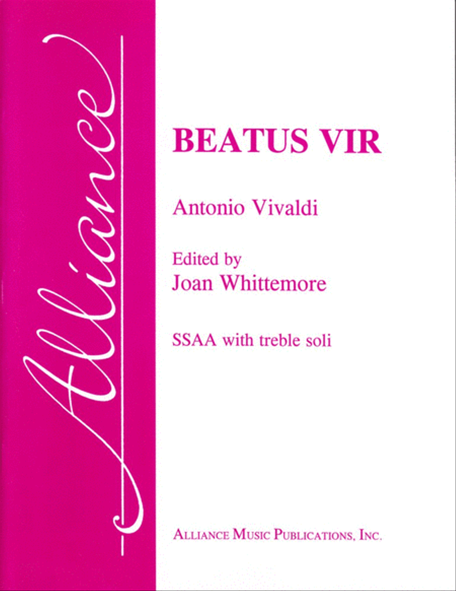 Beatus Vir SSAA scores gallery preview page 1