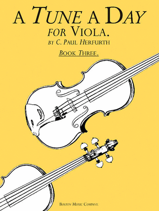Book cover for A Tune a Day – Viola
