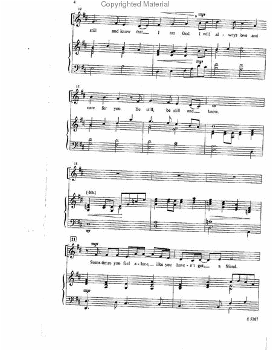 Be Still and Know Be Still and Know 2-Part scores gallery preview page 3