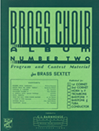 Book cover for Brass Choir No. 2