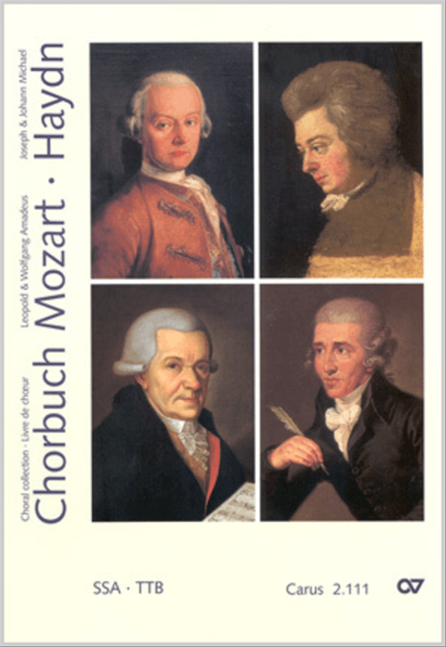 Chorbuch Mozart/Haydn I (geistliche Werke SSA / TTB) SSA scores gallery preview page 1
