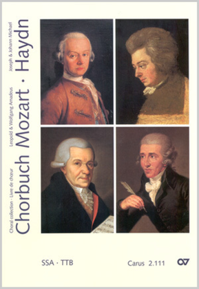 Book cover for Chorbuch Mozart/Haydn I (geistliche Werke SSA / TTB)