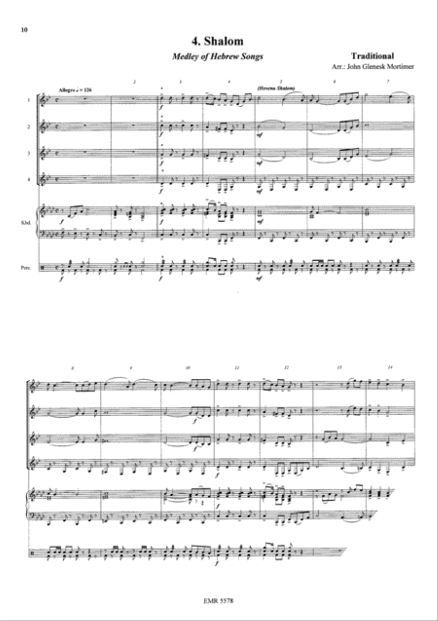 Quartets Volume 2 Quartets Volume 2 Clarinet scores gallery preview page 6