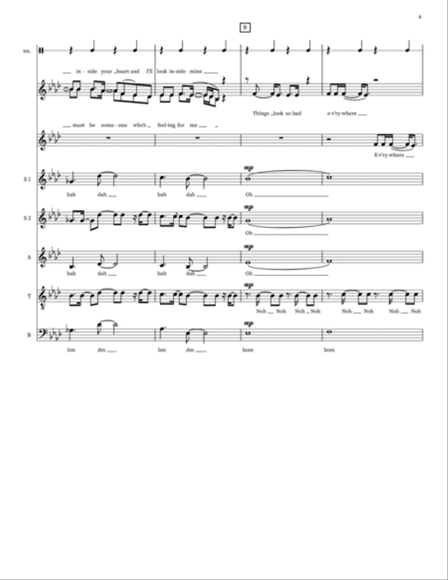 Higher Love Small Ensemble scores gallery preview page 4