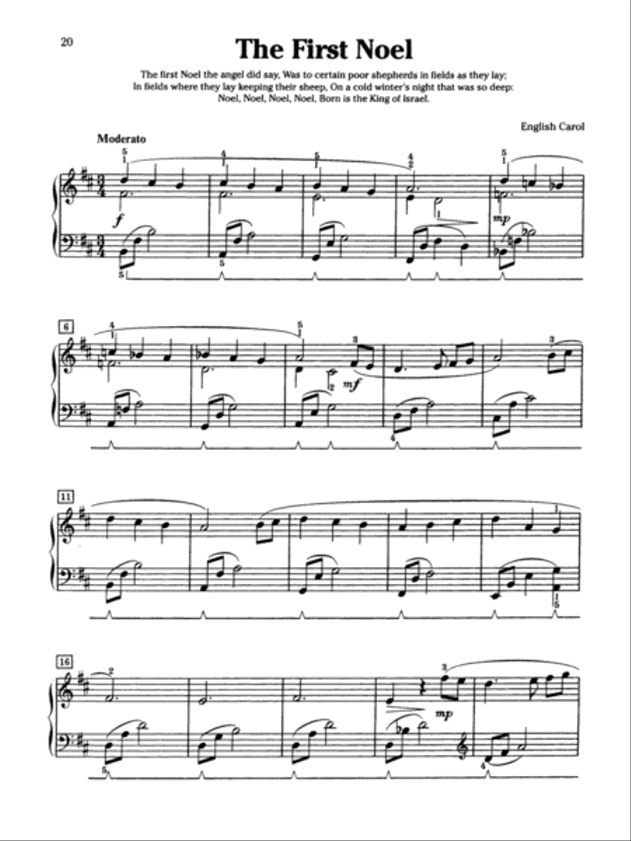Christmas Silhouettes Christmas Silhouettes Piano Method scores gallery preview page 9