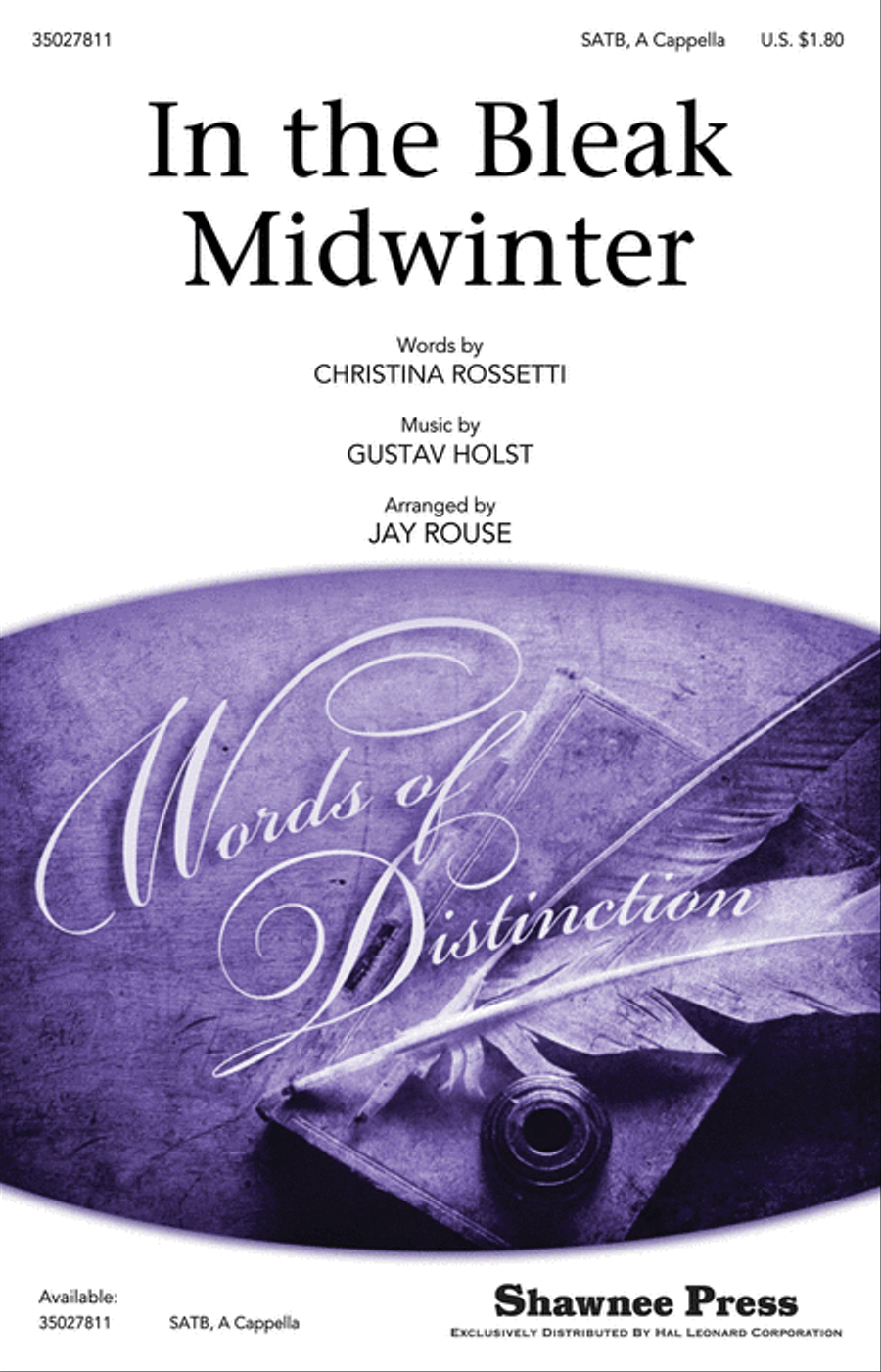 In the Bleak Midwinter 4-Part scores gallery preview page 1