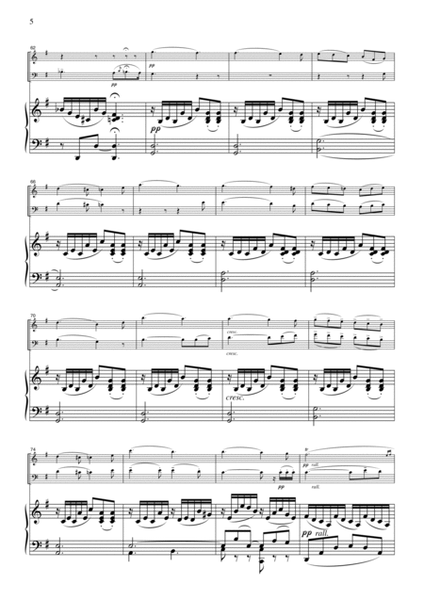 Braga La Serenata, for piano trio, PB401