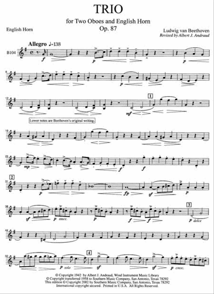 48 Famous Studies (2nd and 3rd Part) Oboe scores gallery preview page 3