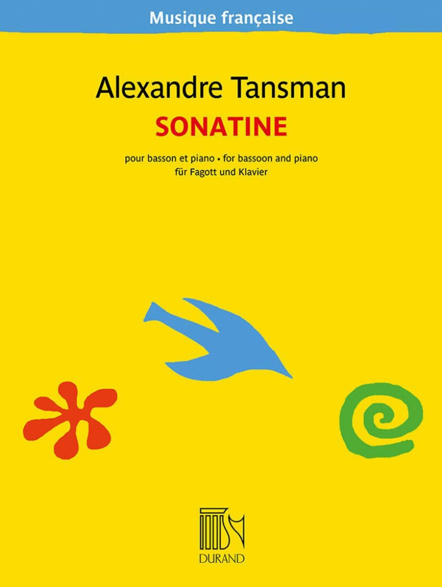 Sonatine Sonatine Bassoon Solo scores gallery preview page 1