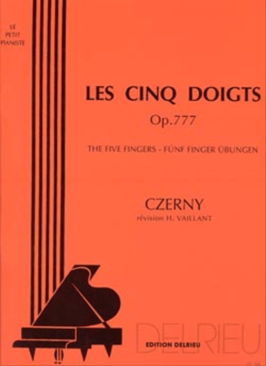 Les 5 doigts Op. 777 Piano Method scores gallery preview page 1