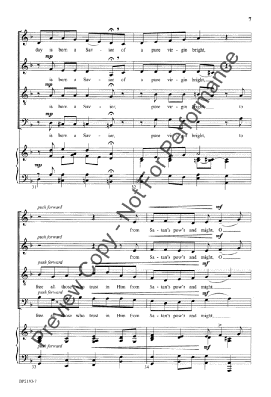 God Rest Ye Merry, Gentlemen - Ijames 4-Part scores gallery preview page 8