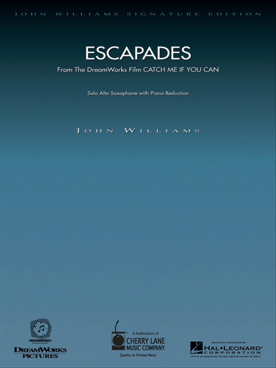 Escapades (from Catch Me If You Can) Alto Saxophone scores gallery preview page 1