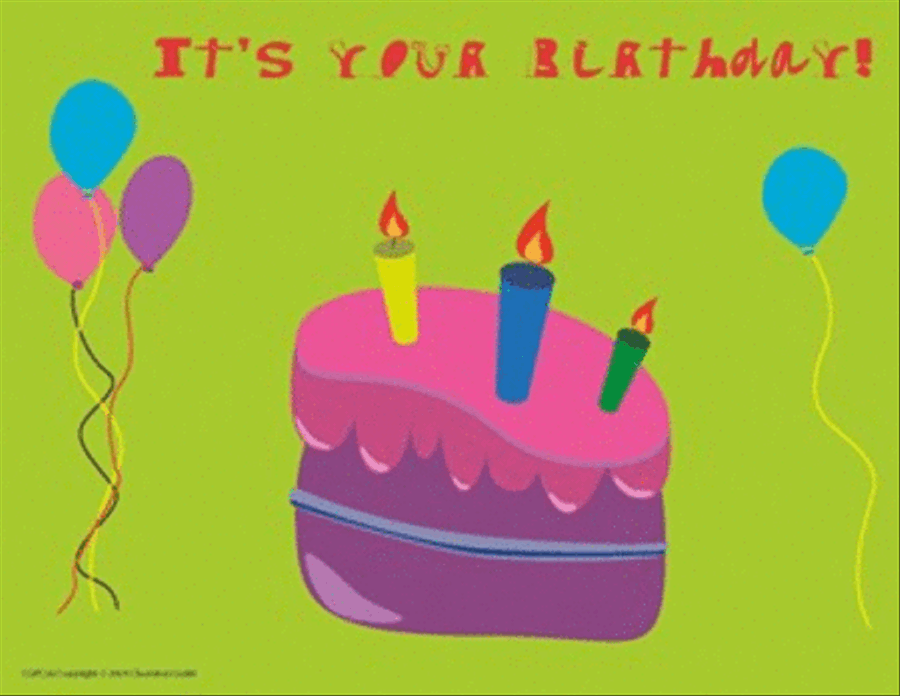 Postcard - It's Your Birthday!