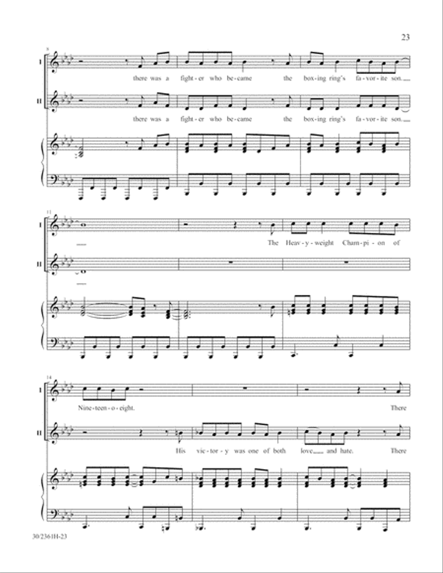 Ten Who Counted 2-Part scores gallery preview page 24