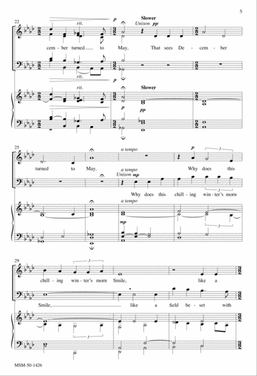 What Sweeter Music 4-Part scores gallery preview page 4