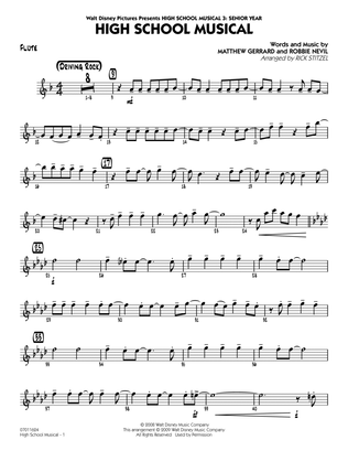 High School Musical (from "High School Musical 3: Senior Year") - Flute