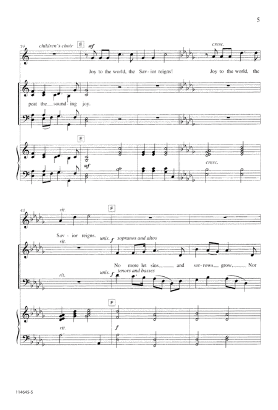 The Newborn King The Newborn King 4-Part scores gallery preview page 13