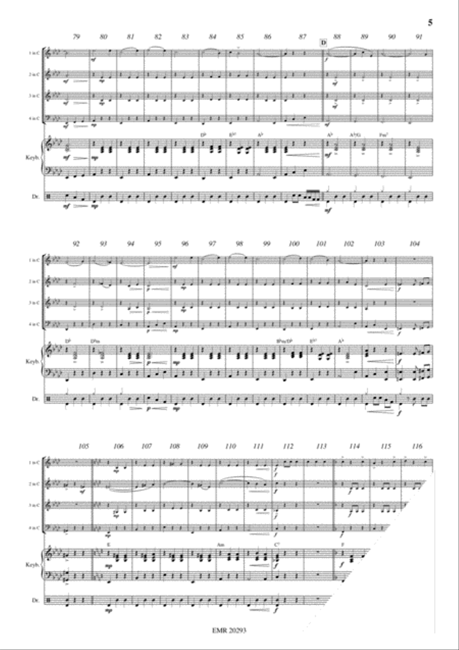 Camptown Races Camptown Races Concert Band scores gallery preview page 5