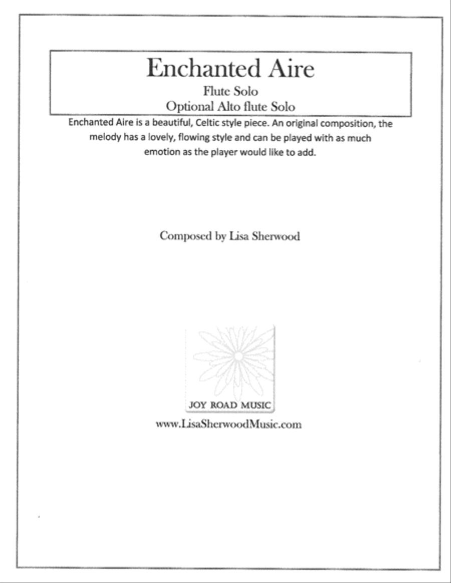 Enchanted Aire Flute Solo Flute Solo scores gallery preview page 1