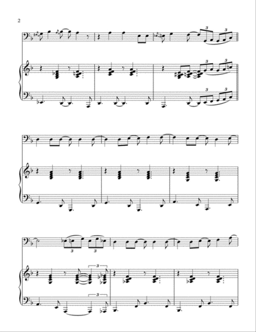 Livin' La Vida Loca Piano scores gallery preview page 3