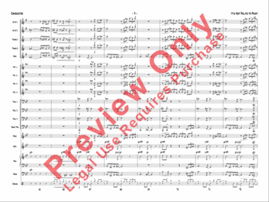 It's Not Polite to Point Jazz Ensemble scores gallery preview page 12