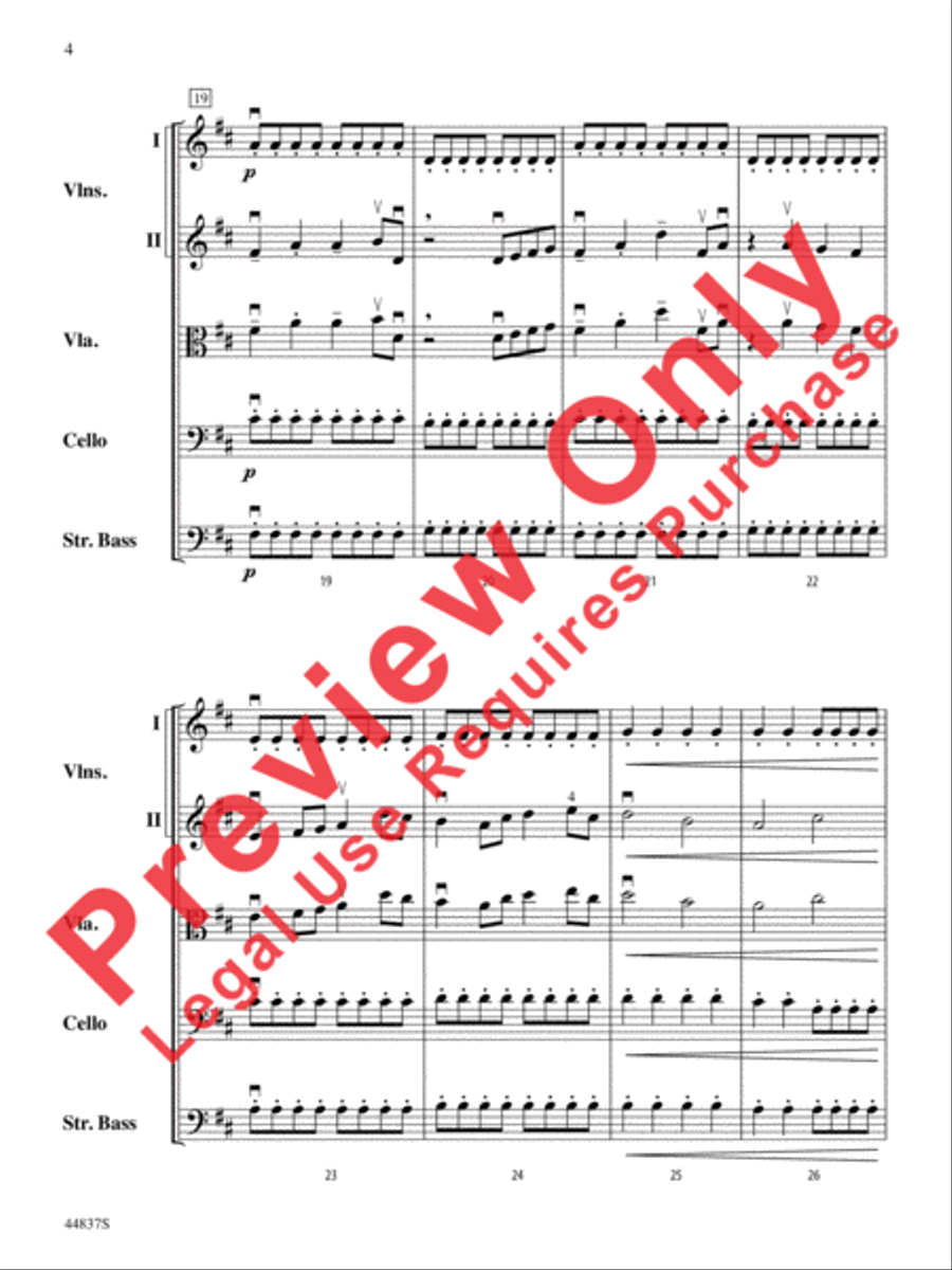 A Spark of Courage A Spark of Courage String Orchestra scores gallery preview page 13