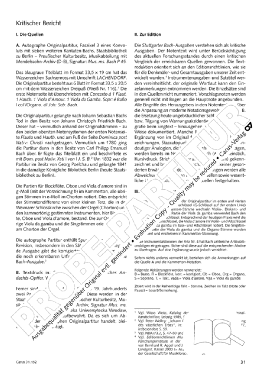 Walk on the path of faith (Tritt auf die Glaubensbahn) Orchestra scores gallery preview page 32