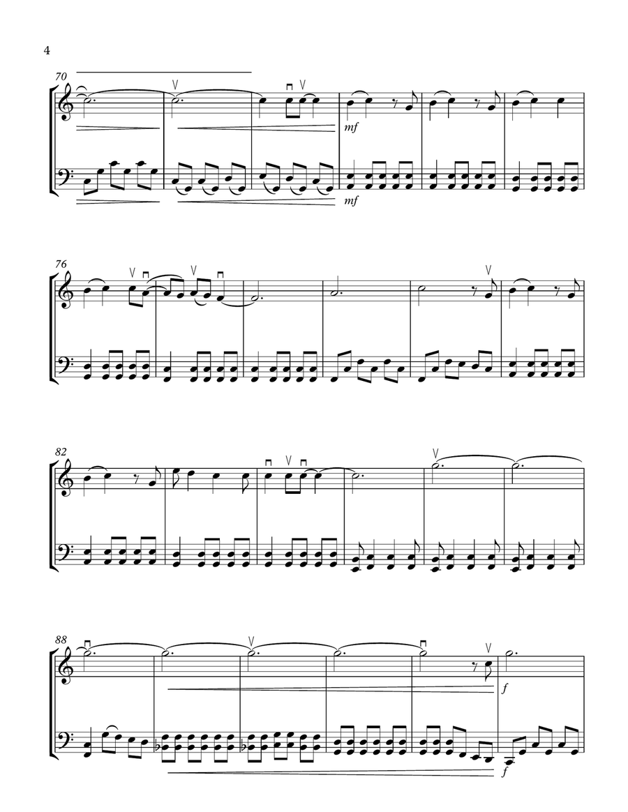 I'll Be String Duet scores gallery preview page 4