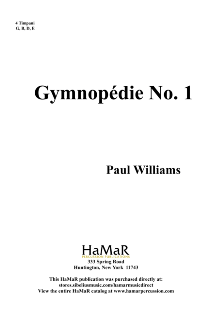Gymnopedie No. 1 Gymnopedie No. 1 Glockenspiel scores gallery preview page 1