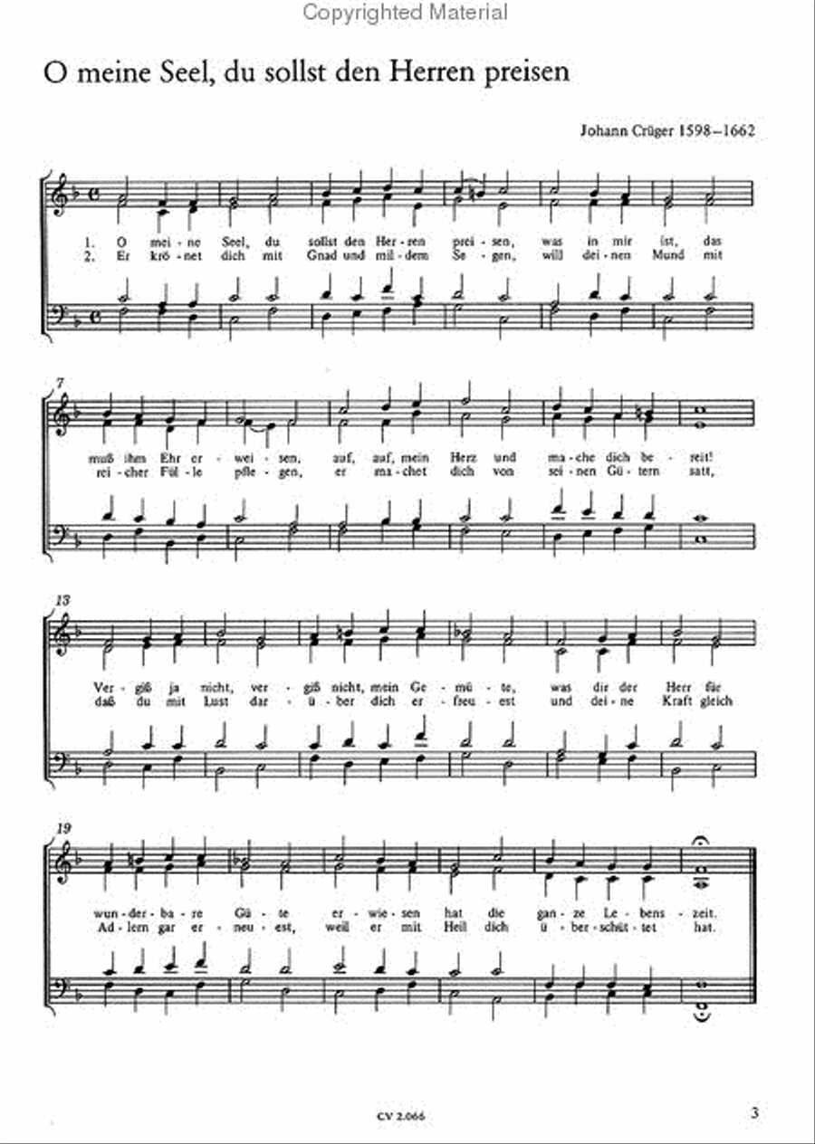 Geistliche Musik fur Chor und Blaser Choir scores gallery preview page 2