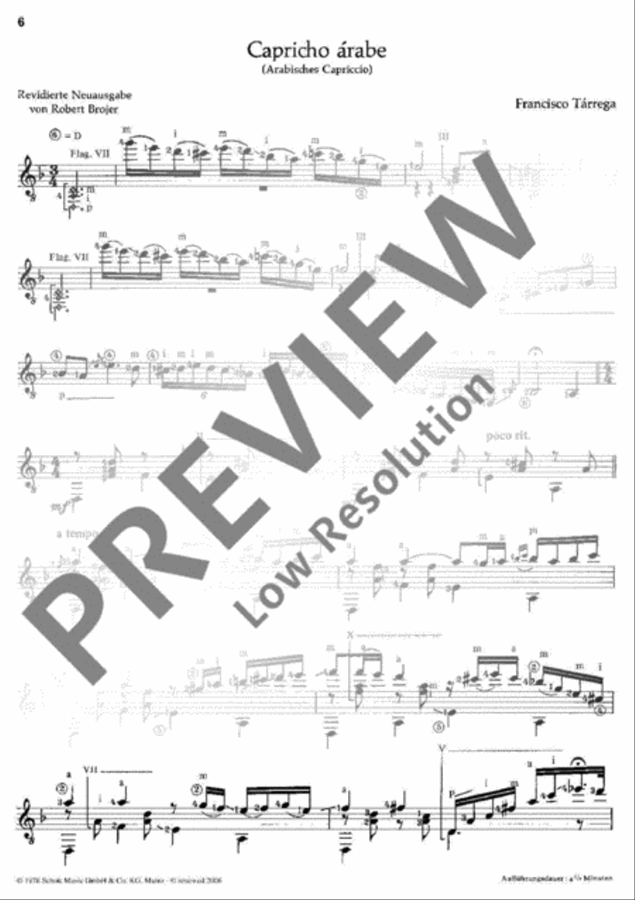 2 Spanish pieces Classical Guitar scores gallery preview page 7