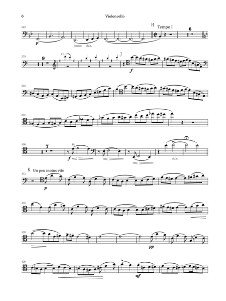 Saint-Saëns Cello Concerto No.1, Op.33 - For Cello Solo Original Saint-Saëns Cello Concerto No.1, Op.33 - For Cello Solo Original Cello Solo scores gallery preview page 6