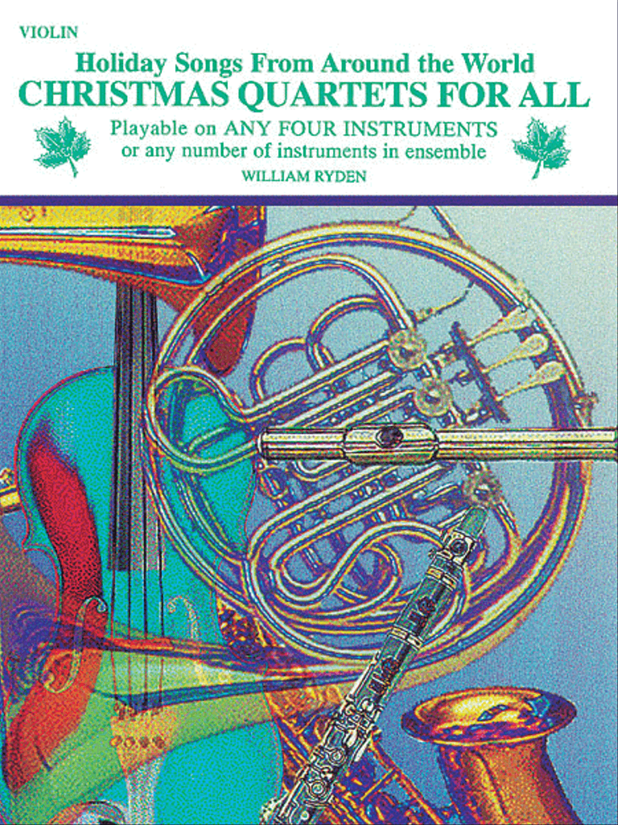 Christmas Quartets for All (Holiday Songs from Around the World) Small Ensemble scores gallery preview page 1