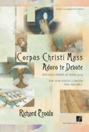 Book cover for Corpus Christi Mass - Assembly edition