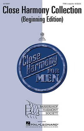 Book cover for Close Harmony Collection - Beginning Edition