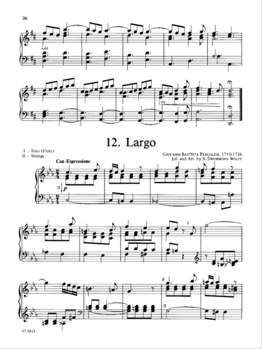 Baroque Music for Manuals, Vol. III Organ scores gallery preview page 12