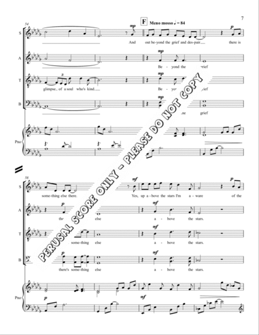 Maybe SATB 4-Part scores gallery preview page 8