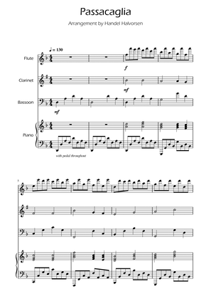Passacaglia - Handel/Halvorsen - Woodwind Trio