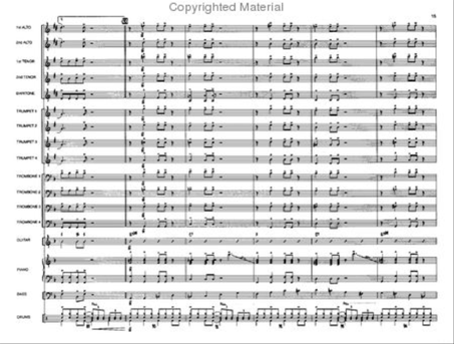 Ja-Da Jazz Ensemble scores gallery preview page 15